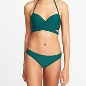 Teal Wrap Bikini